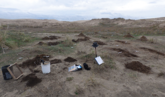 Huellas prehistricas y evidencias arqueolgicas en La Reserva Faro Querand